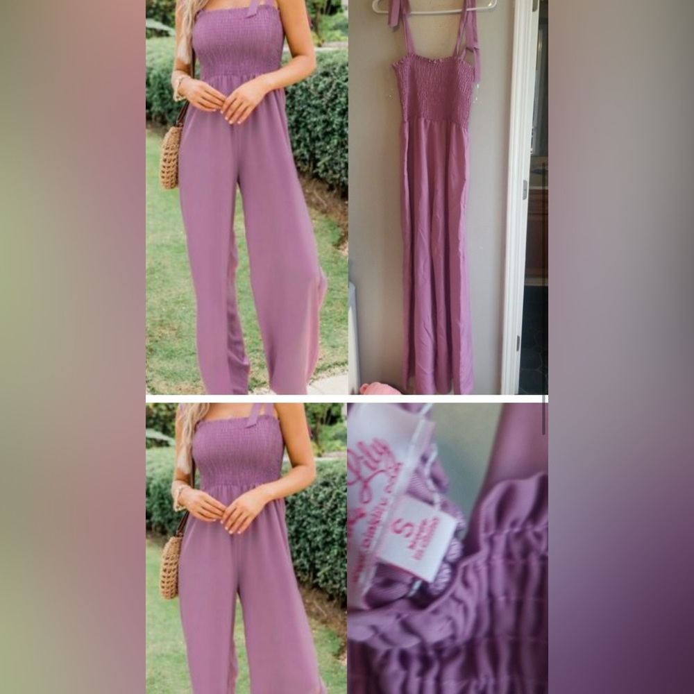 Chasing Beauty Purple Jumpsuit